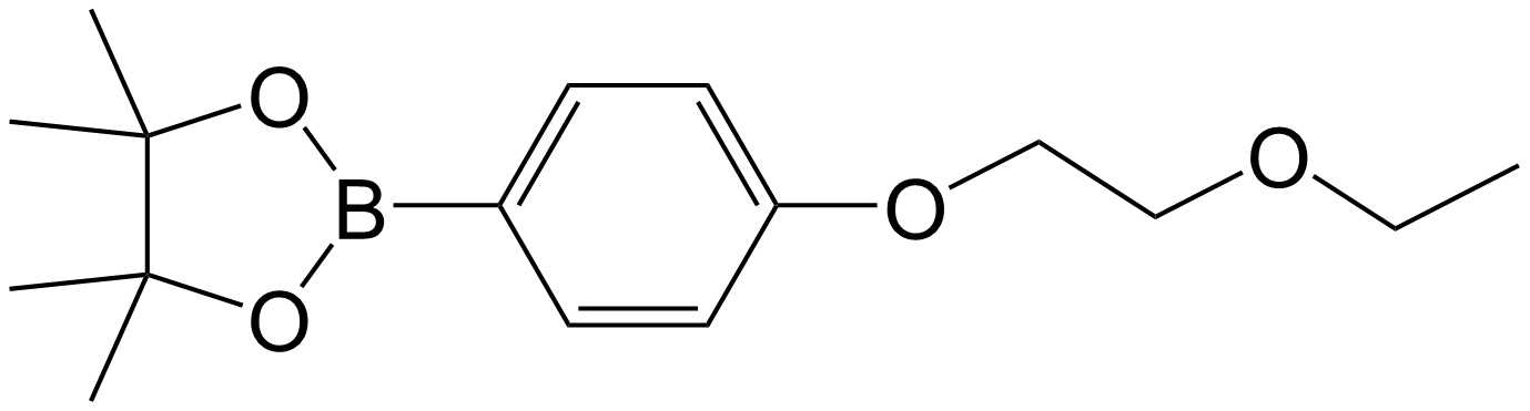 2-（4-（2-乙氧基乙氧基）苯基）-4,4,5,5-四甲基-1,3,2-二氧苯甲醛